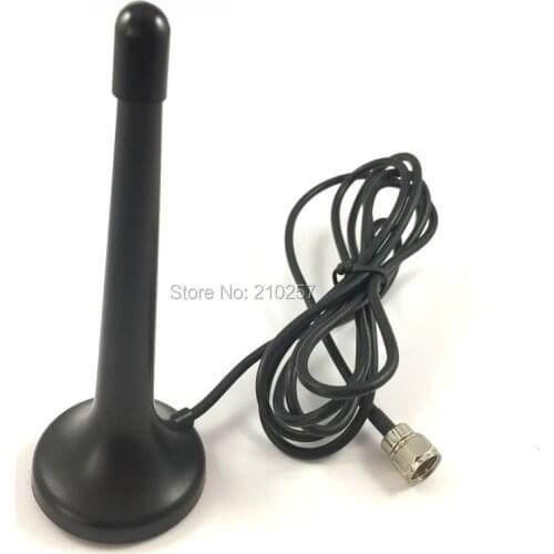 1pcs DVB-T Antenna 16dBi 17dbi 48-862MHz Double Frequency Receive Booster Indoor Antenna With Extension Cable For TV HDTV