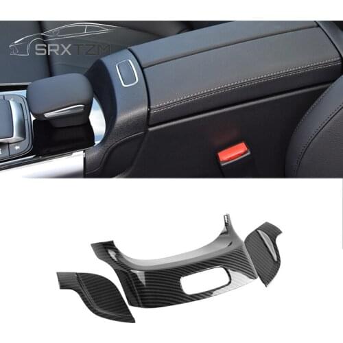 For Mercedes Benz B Glb Class W247 X247 2019 2020 Abs Car Interior Center Armrest Box Switch Frame Cover Trim
