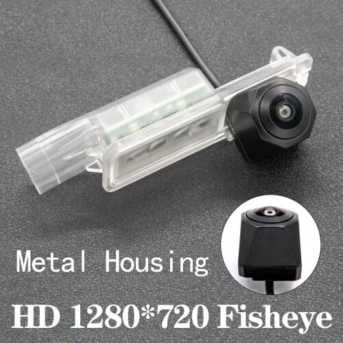 HD 1280*720 Fisheye Metal Housing Car Rear View Camera For Seat Ibiza FR 5D Hatchback Seat Leon MK2/MK3 Altea XL Toledo MK4 (NH)