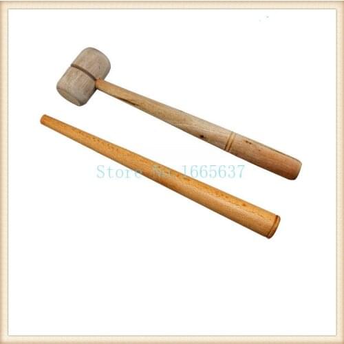 Free shipping Ring repair tools Wood ring rods and wooden ring hammer Gold workers Individual repair ring tool