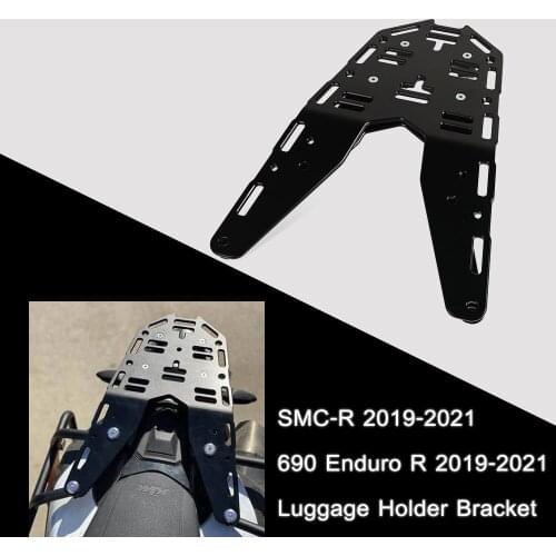 Luggage Holder Bracket For 690 Enduro R 690ENDUROR SMC-R 2019 2020 2021 Motorcycle Rear Luggage Rack Cargo Holder Shelf Bracket