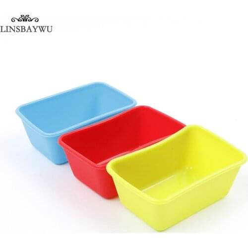 LINSBAYWU Silicone Toast Cake Bread Mold Rectangle Shape Soap Mould Kitchen Baking Tools