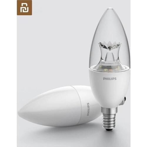 New Youpin smart E14 LED bulb ,white and warm light ,for smart home kit wireless wifi control by xiaomi mi Smart home Mijia App