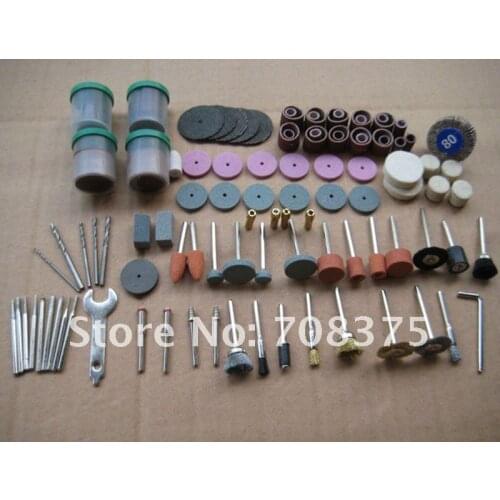 NEW 161PC Polishing tool BIT SET SUIT MINI DRILL SUIT DREMEL ROTARY TOOLS DIY TOOLS Plastic boxes