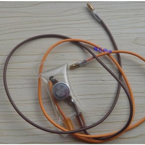 Refrigerat​or Defrost Thermostat​, -7℃ Temperatur​e Controller​, 2 Wire Lead N8 KSD-WB-7