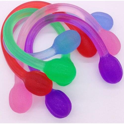 Silicone Yoga Pull Rope Muscle Chest Expander Resistance Band Fitness Yoga Pilate Workout Pulling Exerciser Fitness Equipments