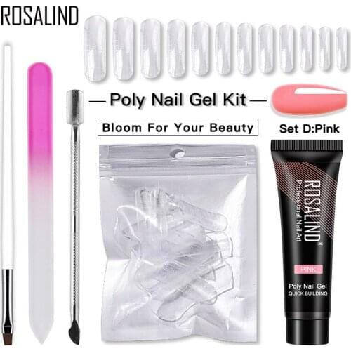 1 Set Nail Extension Gel Crystal Extension Gel Nail Model Phototherapy Gel UV Glue Large Capacity Nail Art Extension Glue TSLM1