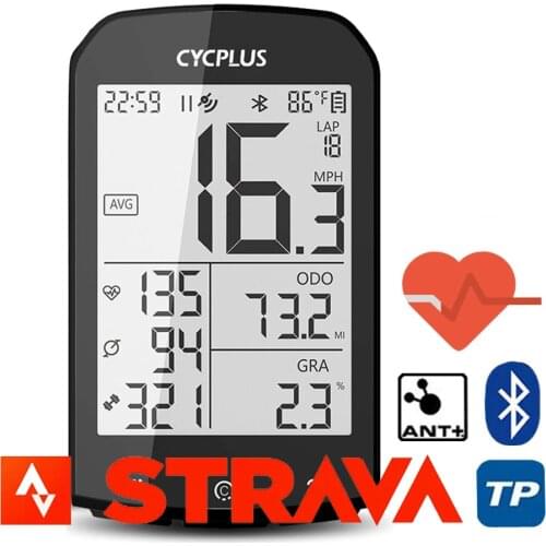 CYCPLUS GPS Bicycle Computer Wireless Road Bike Odometer MTB Cycling Speedometer M1 Ant+ With Cadence For Garmin Bryton Igpsport