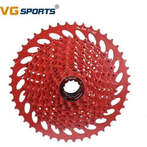 VG sports 10speed 11-46t MTB bicycle freewheel Ultralight mountain bike 10s 11-46t cassette bike free wheel Bracket Sprocket