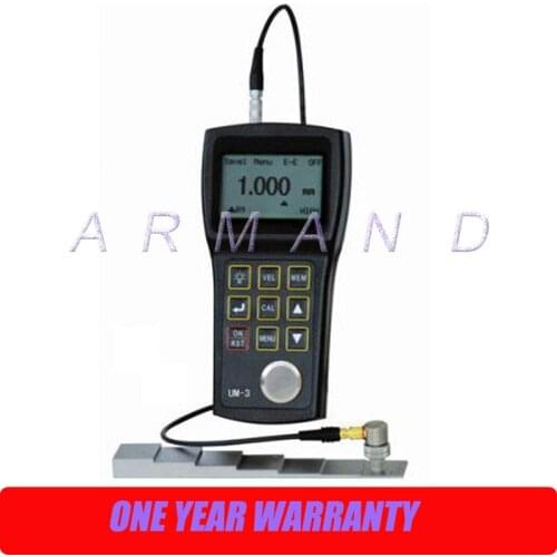 High Precision Ultrasonic Thickness Gauge UM-3 Portable Thickness Tester 0.001mm ultra-high resolution