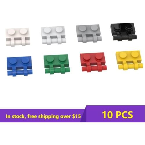 10PCS Bricks Compatible Assembles Particles 2540 Modified 1 x 2 with Handle Building Blocks Parts DIY Parts Toys