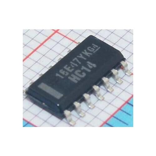 100% Original New HC14 74HC14 SN74HC14DR HEX SCHMITT-TRIGGER INVERTERS SOP-14 IC x 100PCS