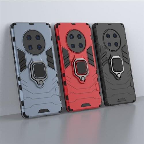 100pcs/Lot Ring Car Holder Phone Case For Huawei Mate40 Lite Mate 40 Pro Enjoy 20 Plus Y5P Y6P Honor 9S Maimang 9 Armor Cover