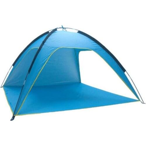 18Pcs Sun Shelters Beach Tent Awning Camping Outdoor UV Protection Hiking Travel Shelter Multifunction Windproof Tools