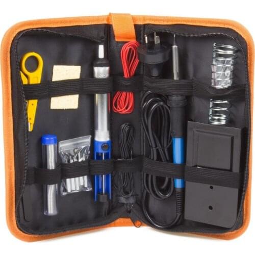 A-BF 836D Soldering Iron Kit Set 60W Digital LCD Switch Welding Iron Temperature Adjustable Electric Tools Soldering Tips