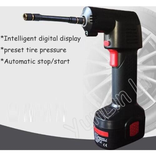 Wireless Intelligent Digital Display Car Air Pump Automotive Intelligent Inflatable Multi-function Handheld Portable Tire Pump