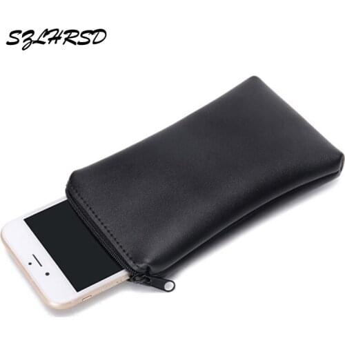 For Doogee Y7 Plus Zipper Phone Case Cover Phone Jacket Microfiber Case Wallet for Doogee BL5500 Lite BL9000 S70 S55 X10S X60L