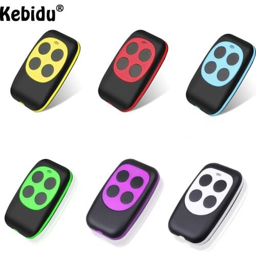 Kebidu 433Mhz Wireless remote control Universal 4 Button Copy Remote Control For Gate Garage Door Shrink door Electric door