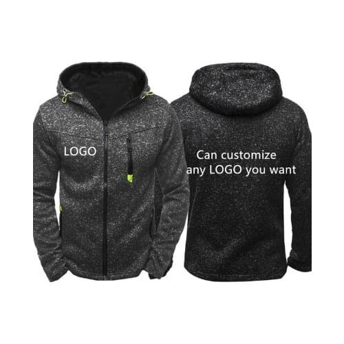 Jacket Men Hoodies Custom Logo Car Anime Funny Print Mens streetwear Fleece Zipper Sweatshirts Hip Hop Harajuku Male Tracksuit W