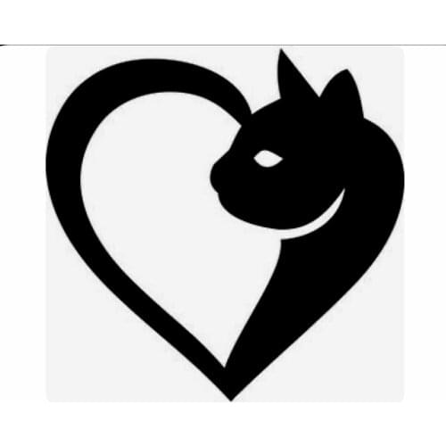 Love Cat Shape Metal Cutting Die DIY For Scrapbooking Decoration Crafts