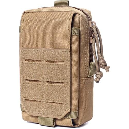 Molle Military Tactical Multi-function EDC Pouch Tools Phones Accessory Bag Radio Pouch for Outdoor Hunting Hiking Accessories