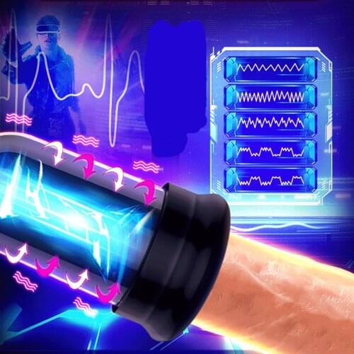 Penis Pump Male Enlarger Extender Delay Lasting Trainer Sex Toys For Men Remote Control Electric Penile Enhancer Vacuum Pumps