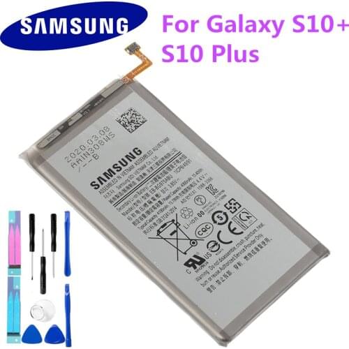 Original Battery EB-BG975ABU For Samsung Galaxy S10 Plus S10+ SM-G975F/DS SM-G975U G975W G9750 4000/4100mAh Genuine Samsung Akku