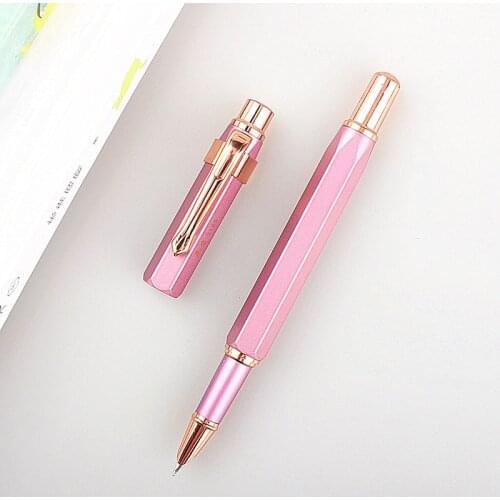 Luxury quality Wingsung Rose red Colors Business office Fountain Pen student School Stationery Supplies ink calligraphy pen