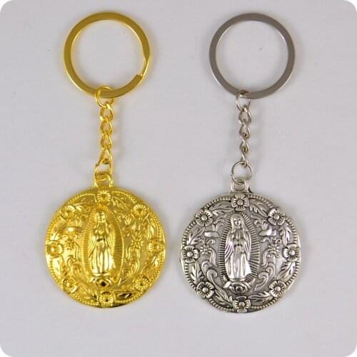Saint Benedict Medal Key Chains Catholic Orthodox Christian Fashion Religious jewelry