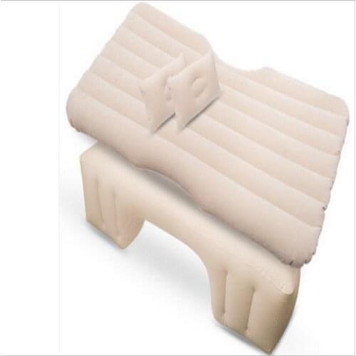 Universal Car Travel Bed Cushion Seat Cover Air Travel Mattress Inflatable Bed waterproof easy Wh