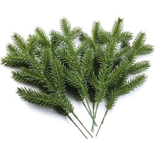 2pcs Christmas Crafts tree home decoration accessories artificial plants decorative flowers