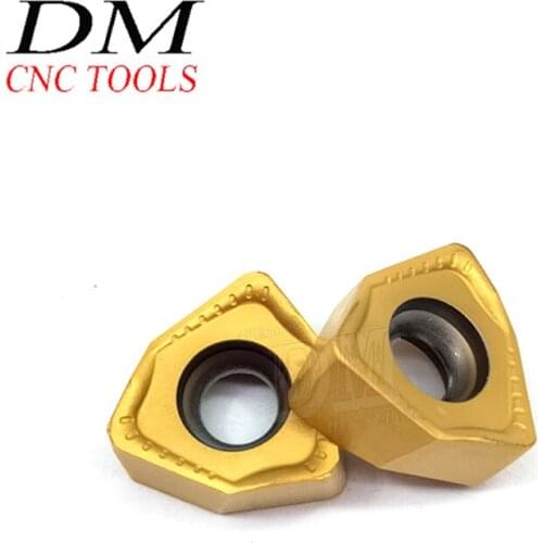 6NGU060408-M Fast feed Milling Insert CNC Lathe Cutting Insert 100% Original Double-Sided Hex Milling Blade Machining steel part