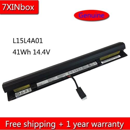 7XINbox 41Wh 14.4V Genuine L15S4A01 L15M4A01 L15S4E01 L15L4A01 Battery For Lenovo IdeaPad 100 80QQ 100-14IBD V4400 5B10H71979