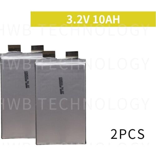 2psc Original lifepo4 10AH battery cell 10ah 3.2V battery 3.2v 30A long tabs lugs for battery