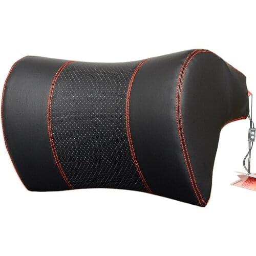 Auto Neck Pillow Head Neck leather Protect Headrest Support soft Soothing neck Memory Foam Height Of person 175 to 18 cm New 1