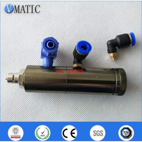 Free Shipping Glue Dispensing Pneumatic Tip-Seal Fine Flow Adjustment With Dial Luer Lock Connection Valve