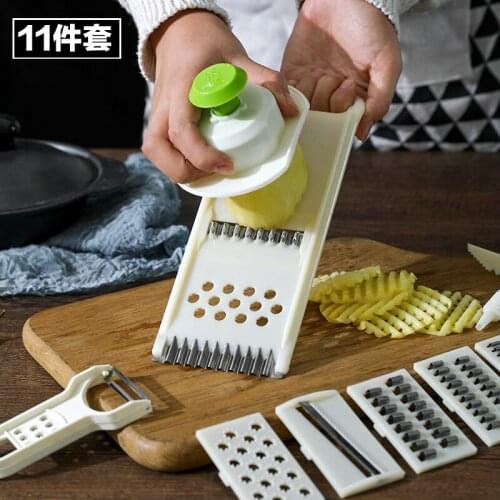 Household Multi-function Vegetable Cutter Kitchen Supplies Vegetable Slicer Slicer Set Grater Grater Cutter Potato Silk Artifact