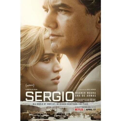 D0321 Sergio Movie Silk Fabric Poster Art Decor Indoor Painting Gift