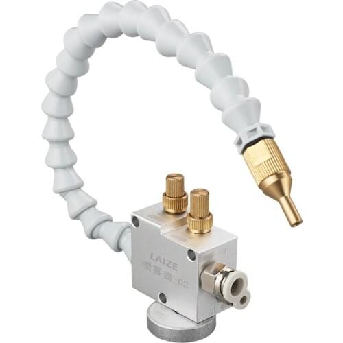 Jeton outer hose metal cutting cooling/oil mist lubrication/coolant sprayer/CNC machine engraving router cooler BPV-01/02