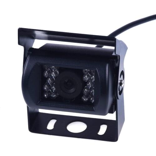 HD CCD LED Night Vision Car rear view Reversing Parking Backup Camera 120 Degree 12V 24V Bus Truck Motorhome Vehicle