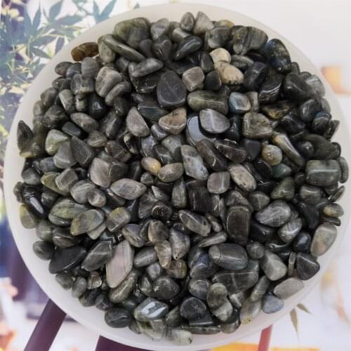 100g Labradorite Gravel Natural And Mineral Stones Healing Crystals Witchcraft Fish Tank Decoration Lucky Stone