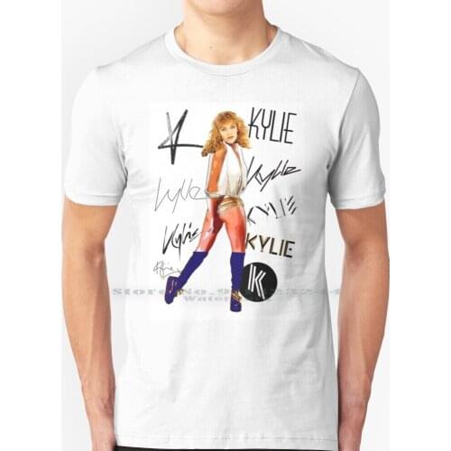 Kylie Minogue - The Definitive Collection Minogue Mash - Up T Shirt 100% Pure Cotton Kylie Minogue Kylie