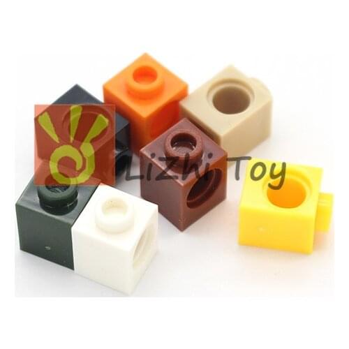 Moc Brick 6541 Technic Brick 1 x 1 with Hole DIY Enlighten Building Blocks Block Bricks Compatible