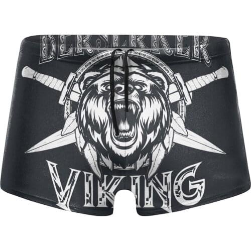 Men Norse swimming trunks Berserker Viking Special Ops Vikings Swimsuit Boy for the sea Pool