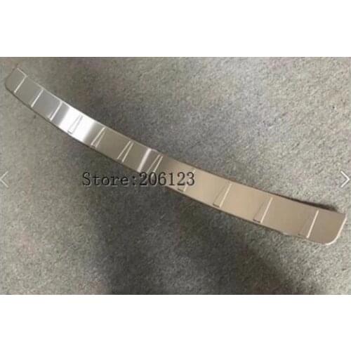 Rear Bumper Trim For Volvo XC60 2018 2019 Exterior Trunk Protector Scuff Sill Plate Cover Stainless Steel