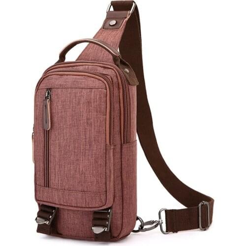 102318 new hot yesetn unisex women men small messenger bag casual chest bag