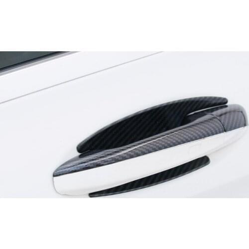 Fit for Benz glc260 new E-class e300l door bowl sticker for c180l handle glaca door handle decoration sticker for A200