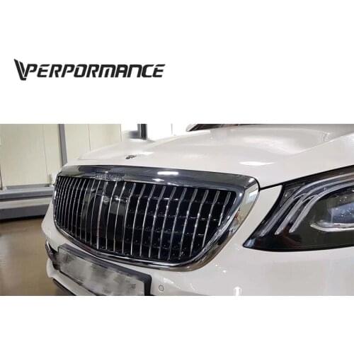 S-Class w222 ABS Front Grille Racing Grills Maybh Style 2014-2019