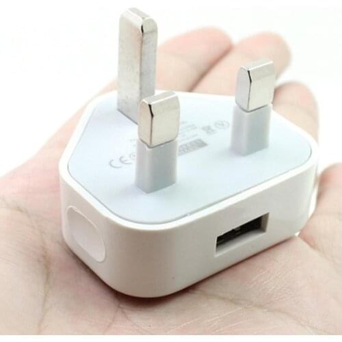 UK Plug 3 Pin USB Plug Adapter Charger Power Plug For cell Phones Tablets Chargeable Devices For Travel Home