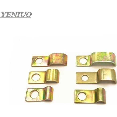 PC tubing clamp Tubing clamp Oil circuit accessories 4MM 6MM 8MM 10MM 12MM 15MM 22MM nylon tube clip Hydraulic fittings